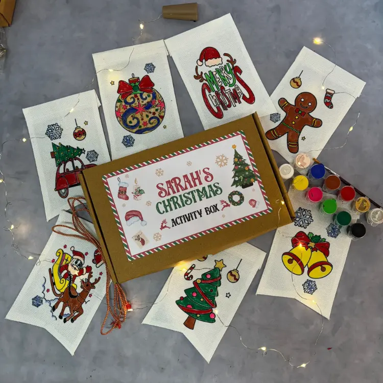 Buy personalized Christmas craft kit for kids gifting